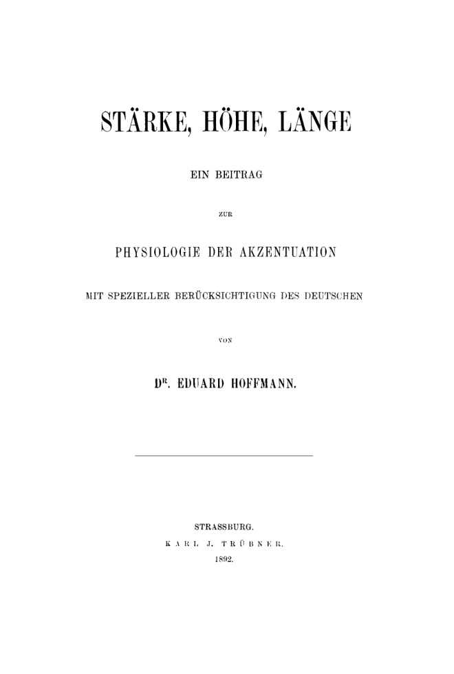 Starke Hohe Lange German Edition Eduard Hoffmann Kitap Kapağı
