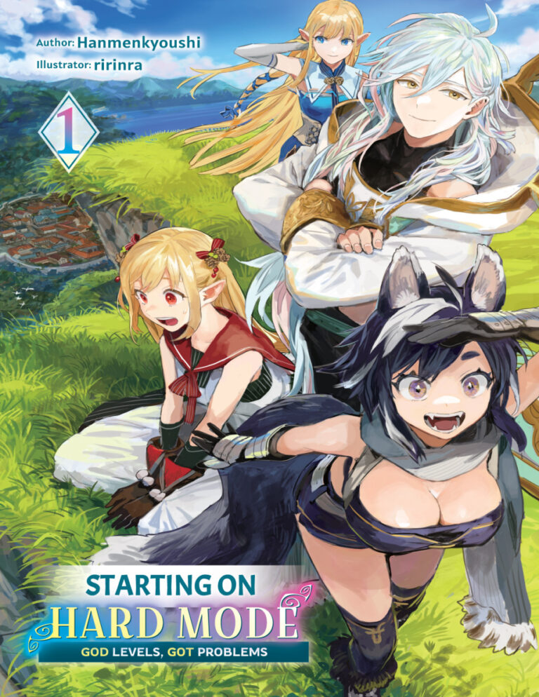 Starting on Hard Mode Hanmenkyoushi Kitap Kapağı