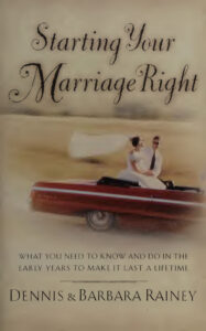 Starting your marriage right Barbara rainy Kitap Kapağı