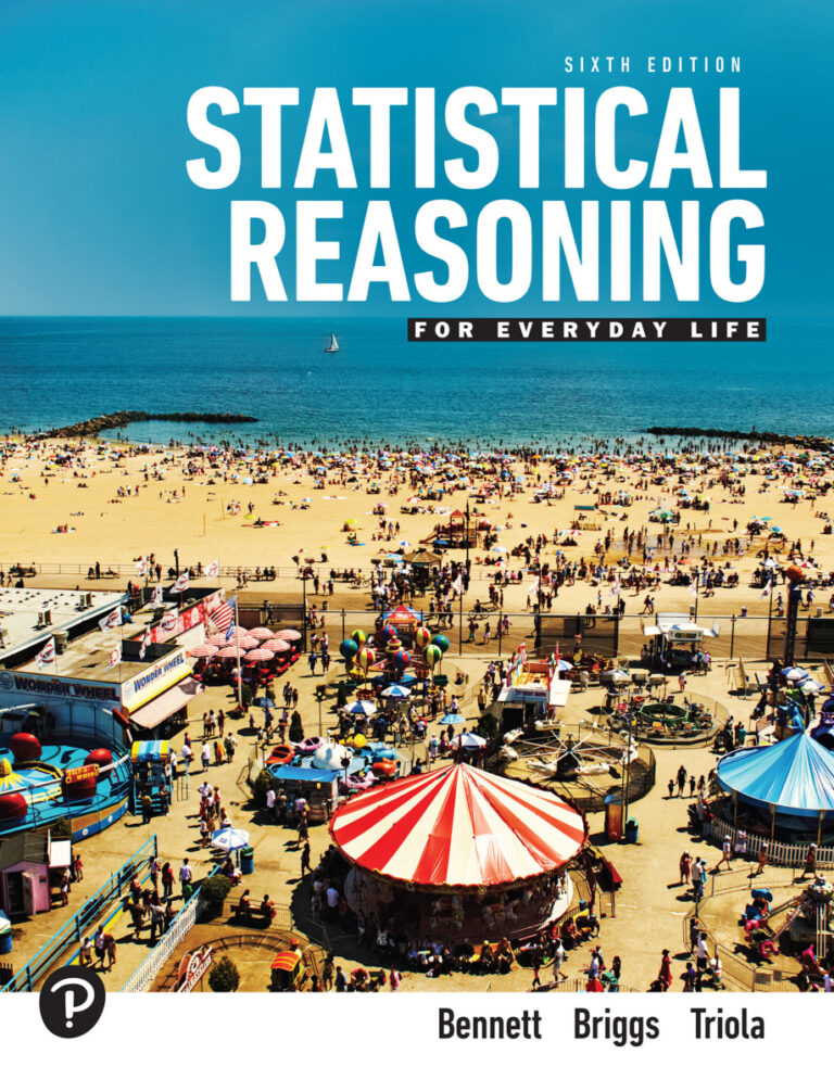 Statistical Reasoning for Everyday Life Jeff Bennett Kitap Kapağı