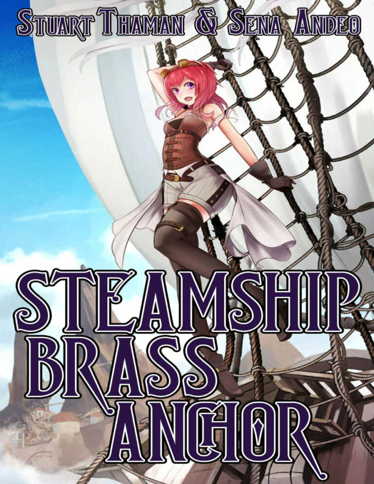 Steamship Brass Anchor Stuart Thaman Sena Andeo Kitap Kapağı