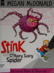 Stink and the hairy scary spider Megan Mcdonald Kitap Kapağı