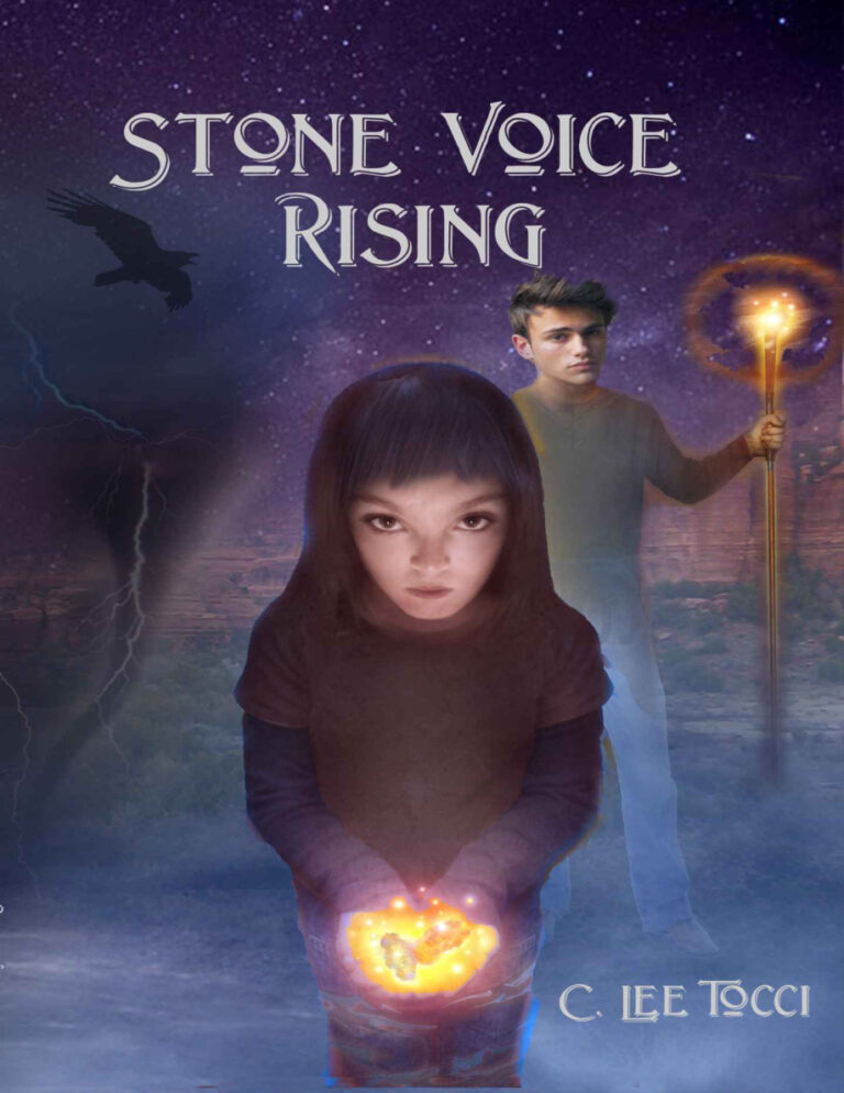 Stone Voice Rising The Chronicles of Kiva book 1 C Lee Tocci Kitap Kapağı