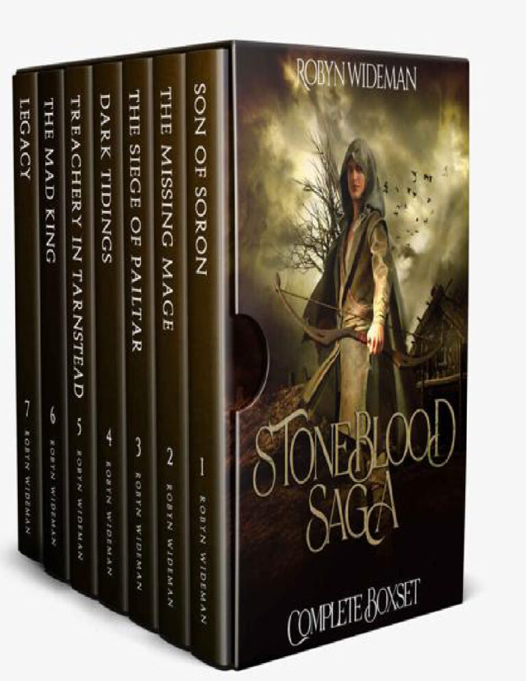 Stoneblood Saga Complete Boxset Robyn Wideman Kitap Kapağı