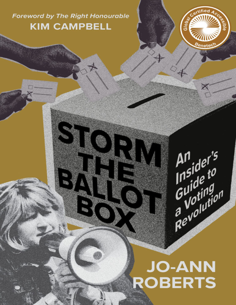 Storm the Ballot Box Jo Ann Roberts Kitap Kapağı