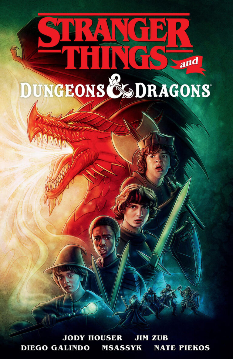 Stranger Things Dungeons and Dragons Jim Zub Kitap Kapağı