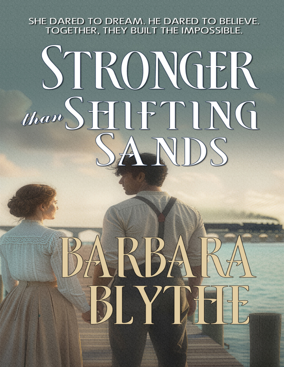 Stronger than Shifting Sands Barbara Blythe Kitap Kapağı