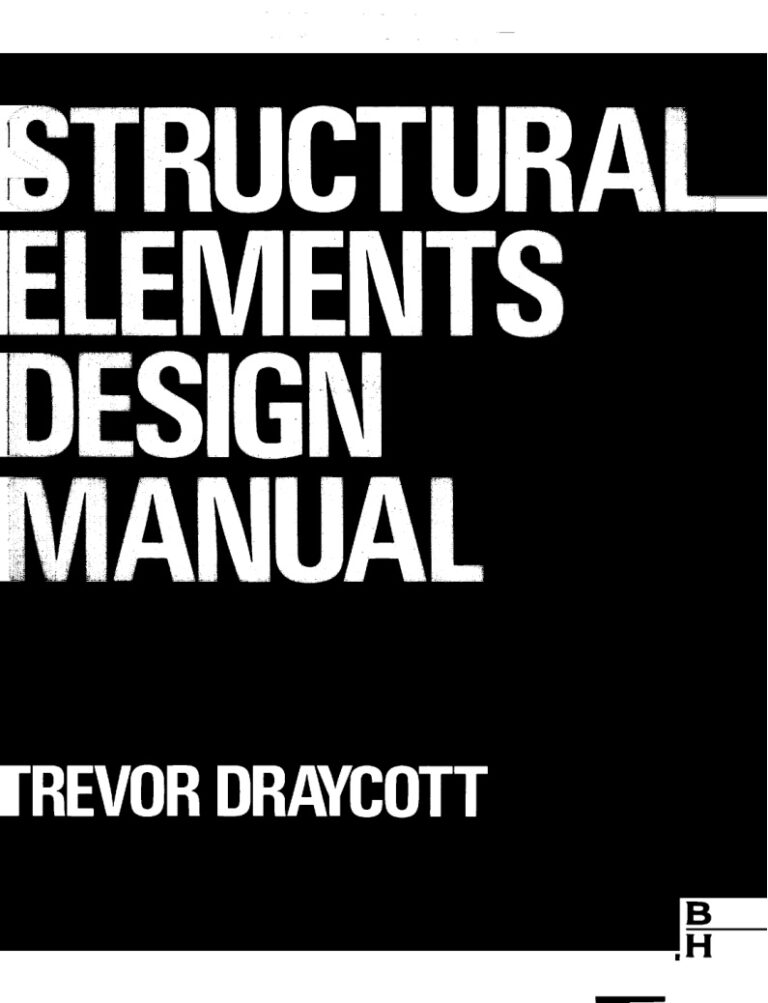 Structural Elements Design Manual T Draycott Kitap Kapağı