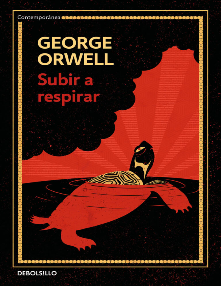 Subir a respirar Spanish Edition George Orwell Kitap Kapağı
