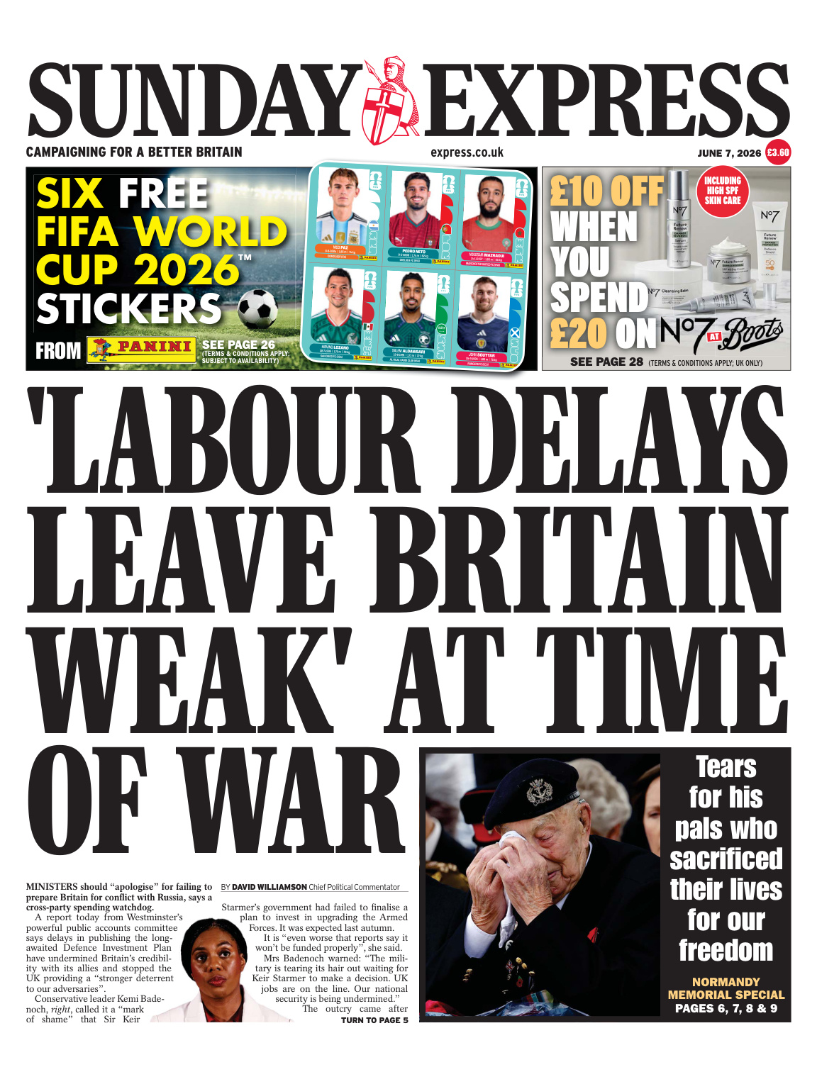 Sunday Express - June 07 2026 PDF Download