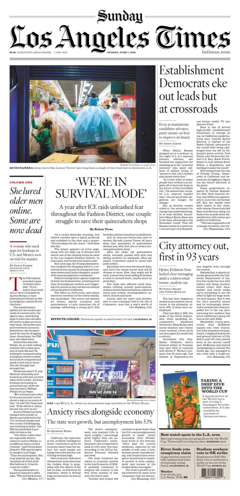 Sunday Los Angeles Times – June 07 2026 PDF Download – Sunday Los Angeles Times