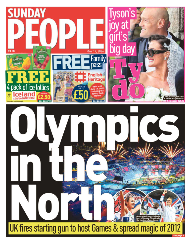 Sunday People May 17 2026 Sunday People Kitap Kapağı