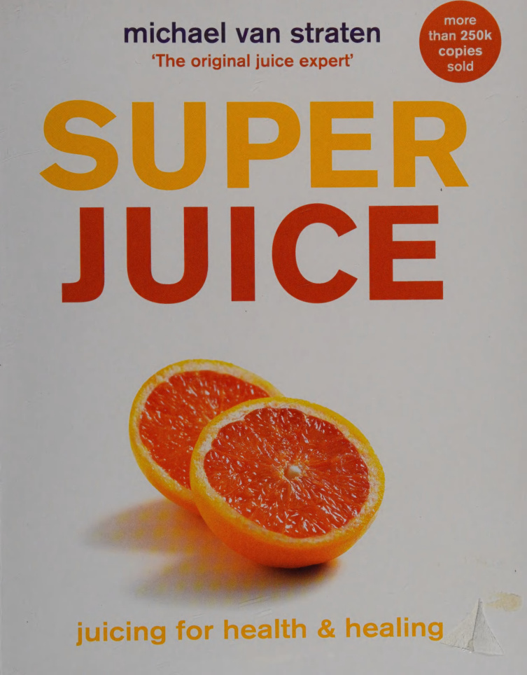 Super juice Michael van straten Kitap Kapağı