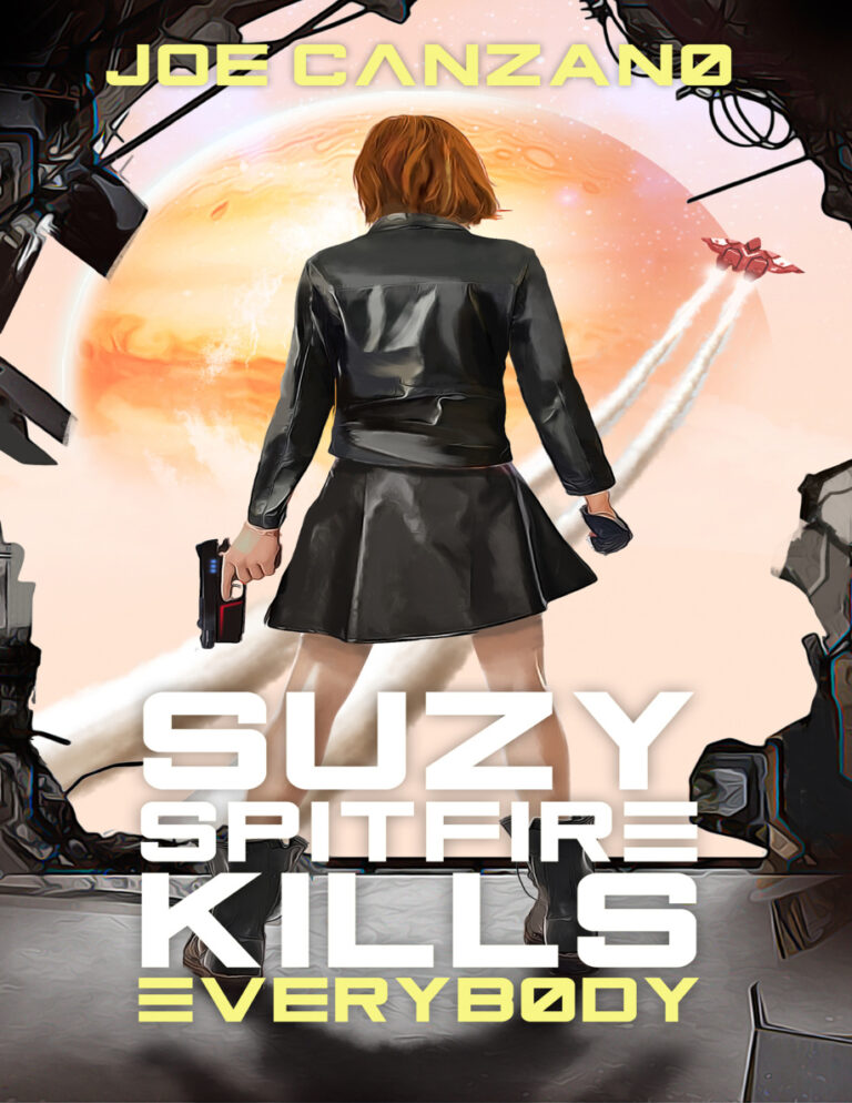 Suzy Spitfire Kills Everybody Joe Canzano Kitap Kapağı