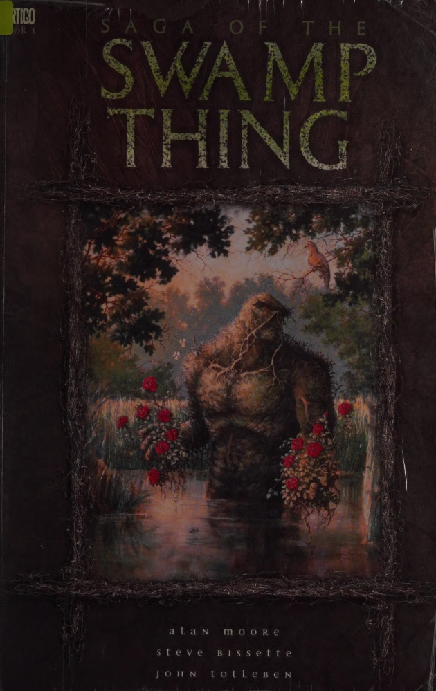 Swamp Thing Alan Moore Kitap Kapağı