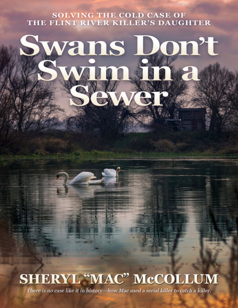 Swans Dont Swim in a Sewer Sheryl Mac McCollum Kitap Kapağı