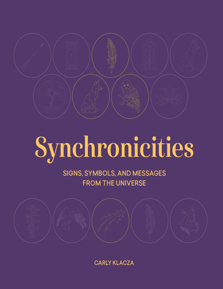 Synchronicities Signs from the Universe Carly Klacza Kitap Kapağı