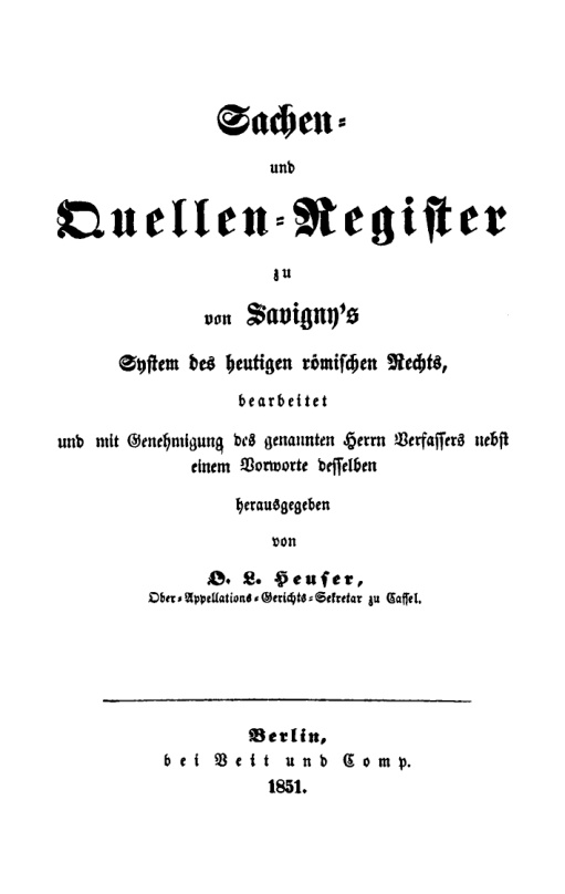 System des heutigen romischen Rechts German Edition Otto Ludwig Heuser Kitap Kapağı