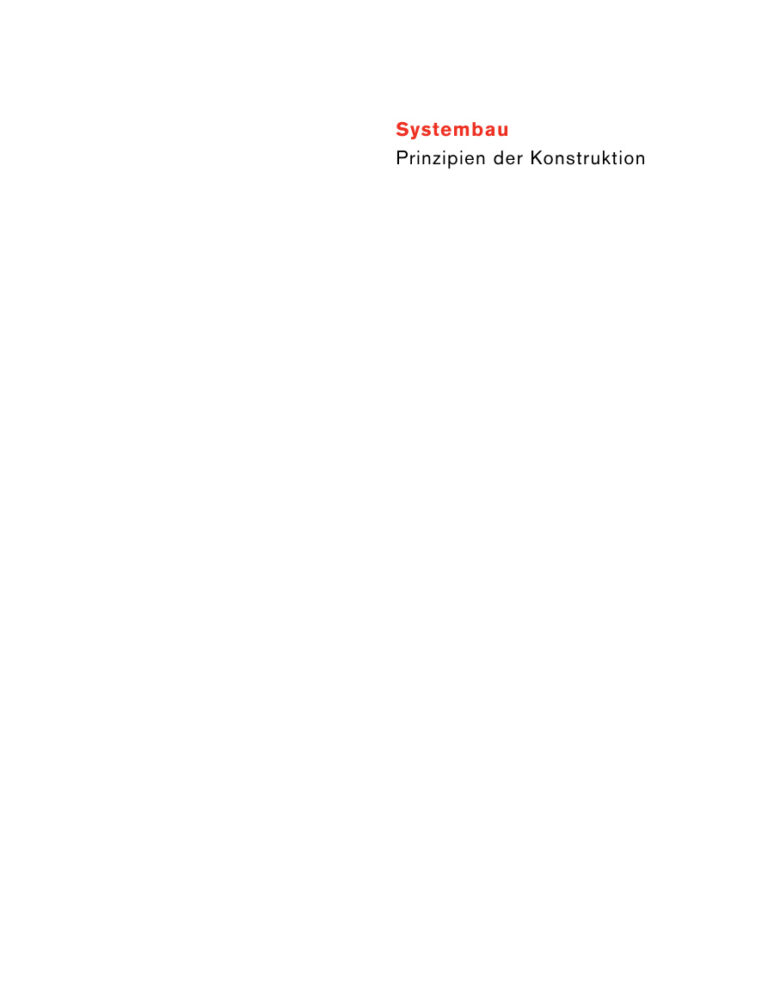Systembau German Edition Ulrich Knaack Kitap Kapağı