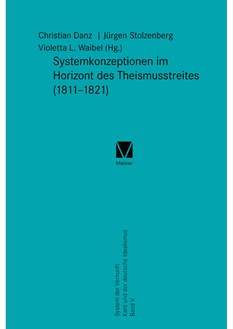 Systemkonzeptionen im Horizont des Theismusstreites German Edition Christian Danz Kitap Kapağı