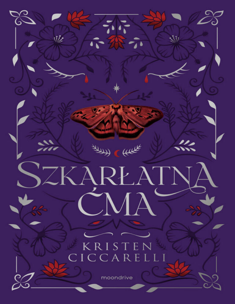 Szkarłatna ćma Polish Edition Ciccarelli Kristen Kitap Kapağı
