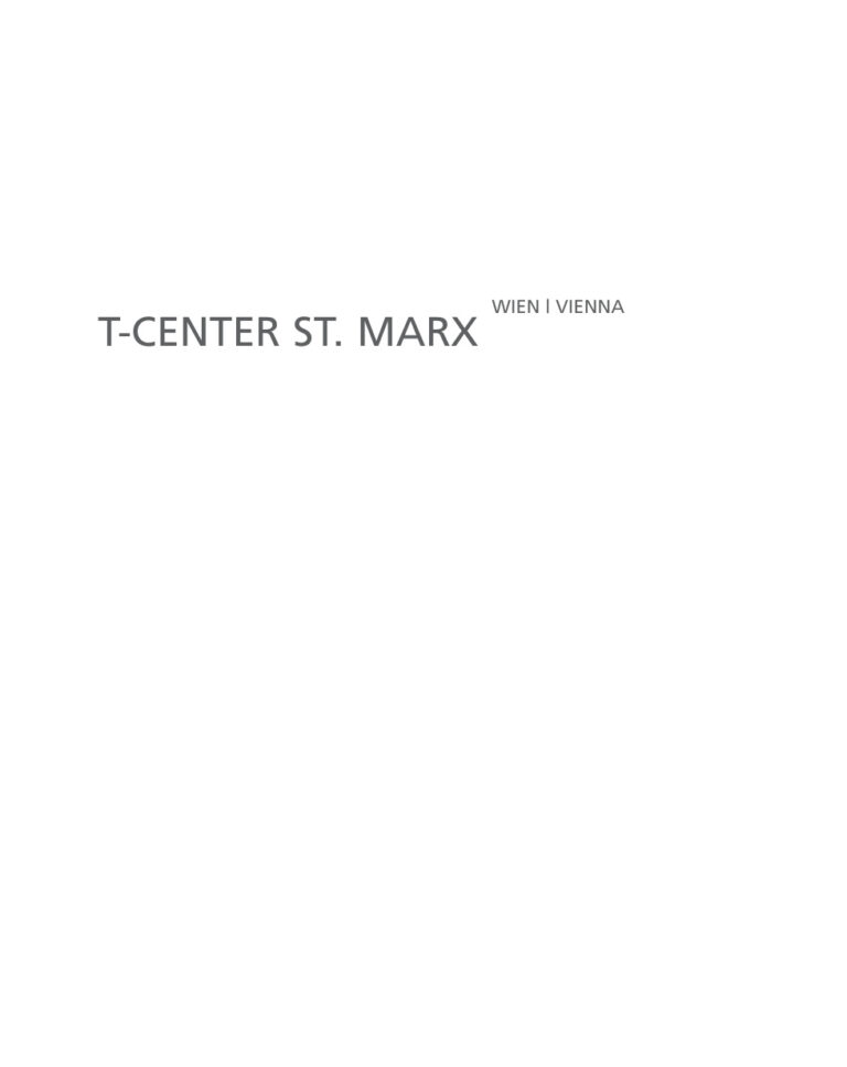 T Center St Marx Wien Vienna German Edition Liesbeth Wachter Bohm Kitap Kapağı