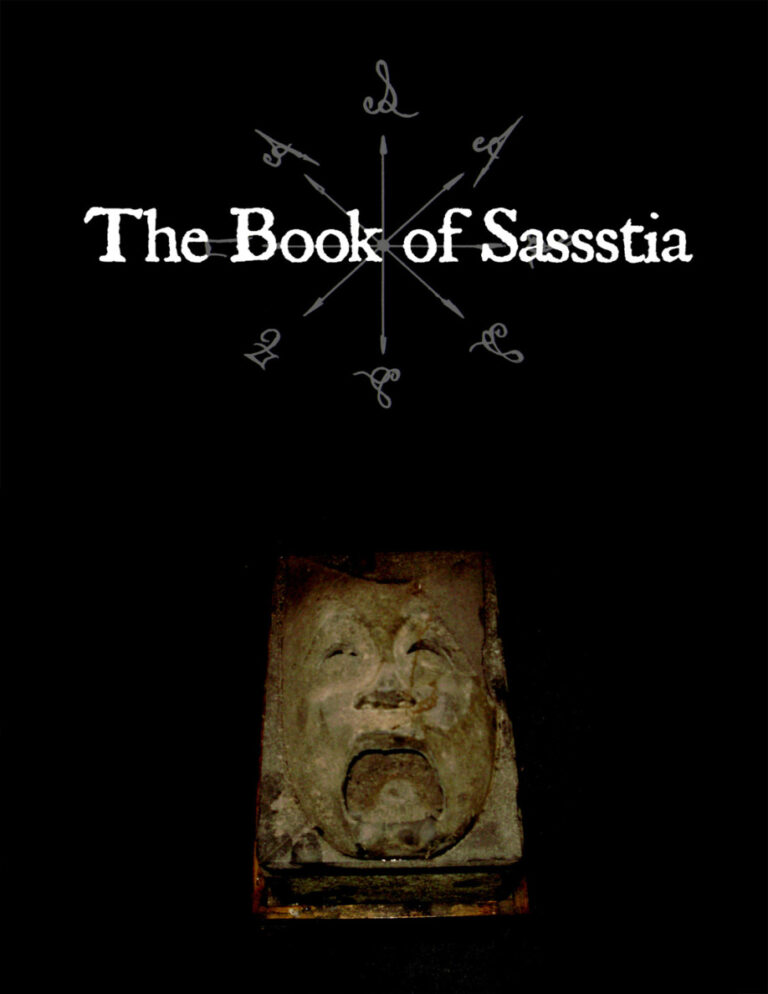 THE BOOK OF SASSSTIA Fall of Man Kitap Kapağı
