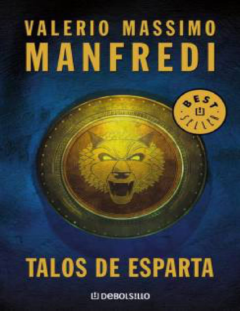 Talos de Esparta Manfredi Valerio Massimo Kitap Kapağı