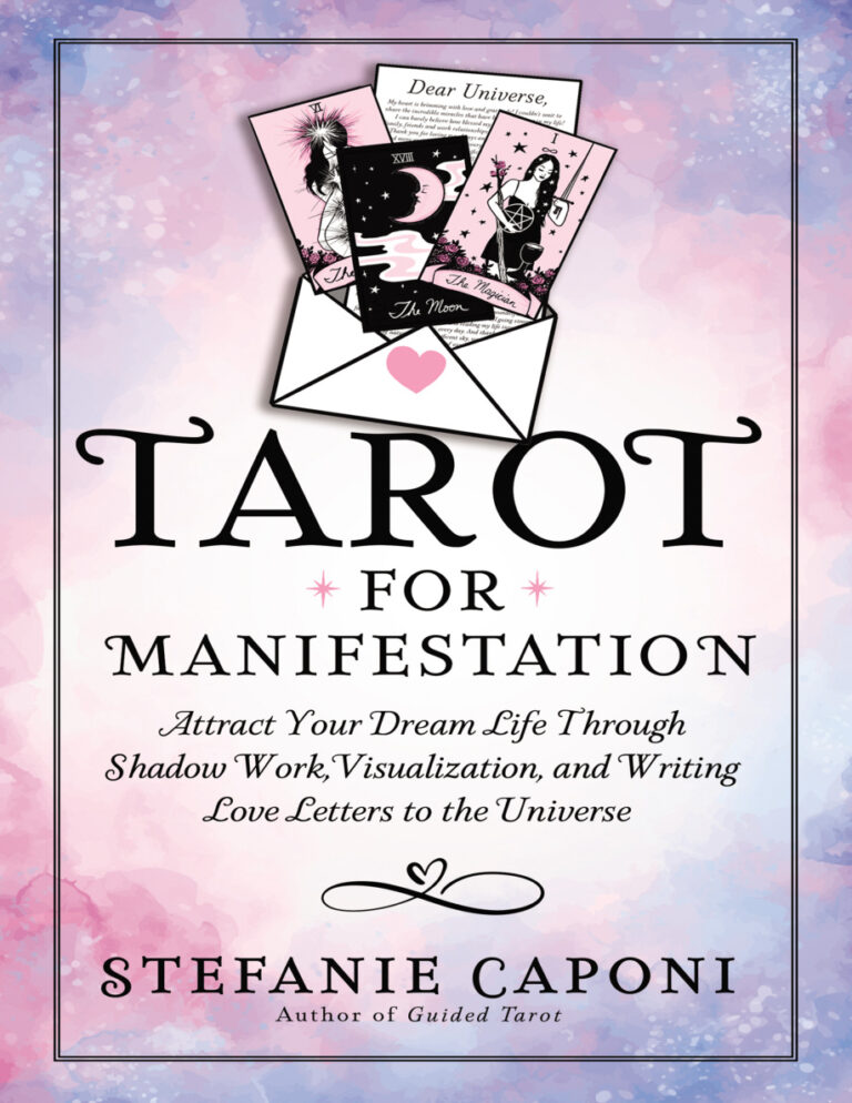 Tarot For Manifestation Stephanie Caponi Kitap Kapağı