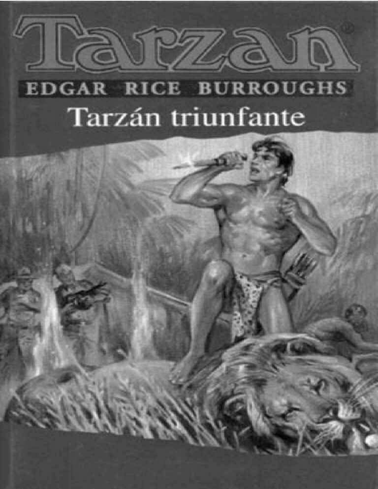 Tarzan Triunfante Burroughs Edgar Rice Kitap Kapağı