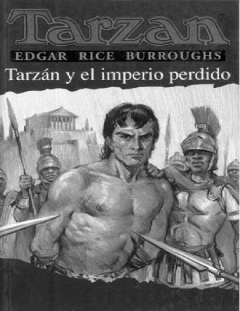 Tarzan y el Imperio Perdido Burroughs Edgar Rice Kitap Kapağı