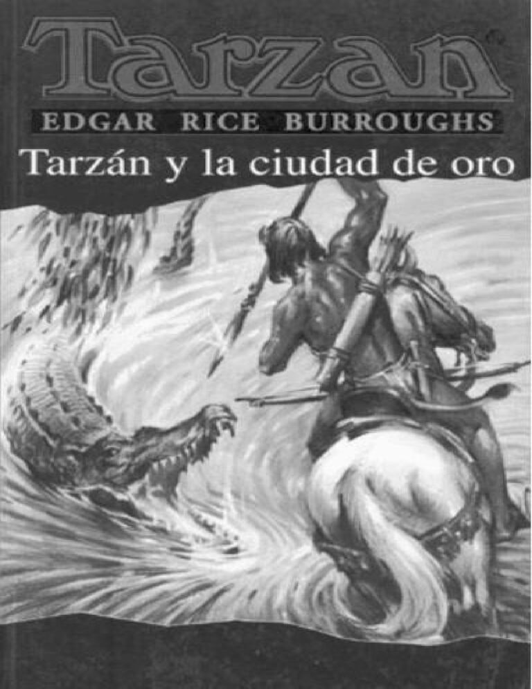 Tarzan y la ciudad de oro Burroughs Edgar Rice Kitap Kapağı