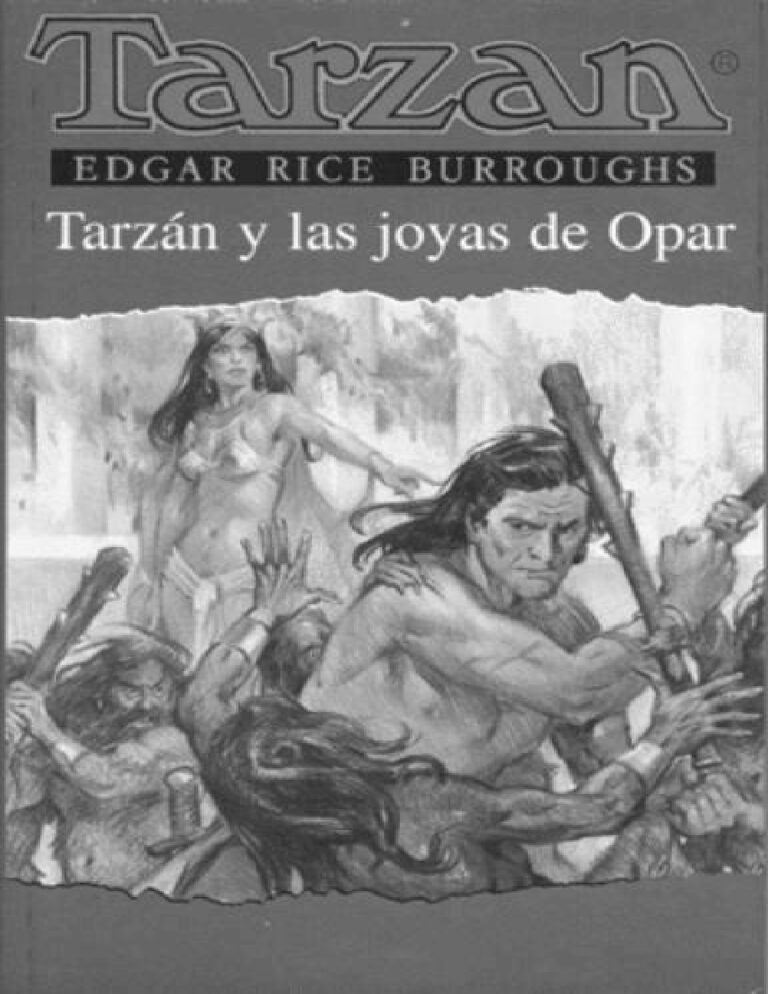 Tarzan y las Joyas de Opar Burroughs Edgar Rice Kitap Kapağı