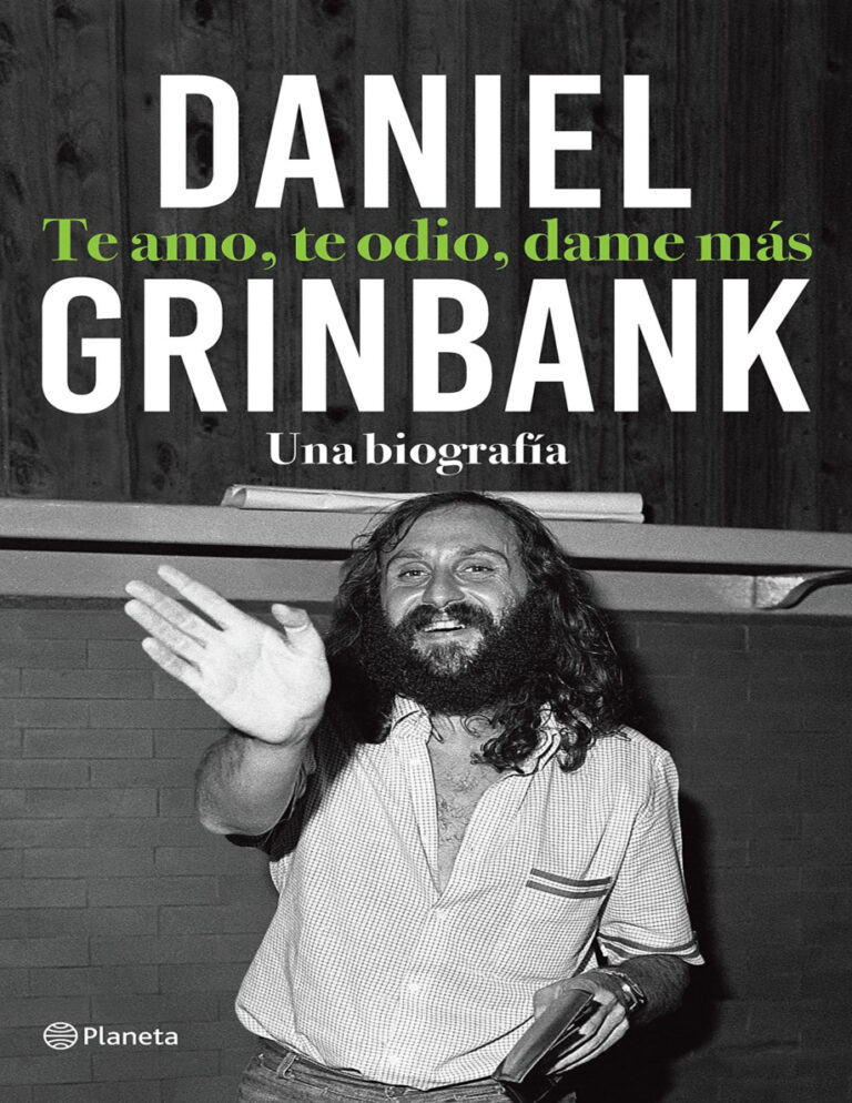 Te amo te odio dame mas Daniel Grinbank Kitap Kapağı