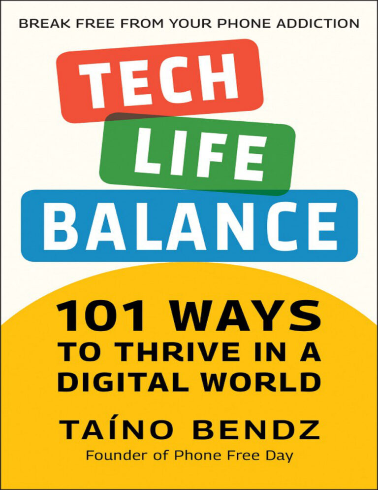 Tech Life Balance Taino Bendz Kitap Kapağı