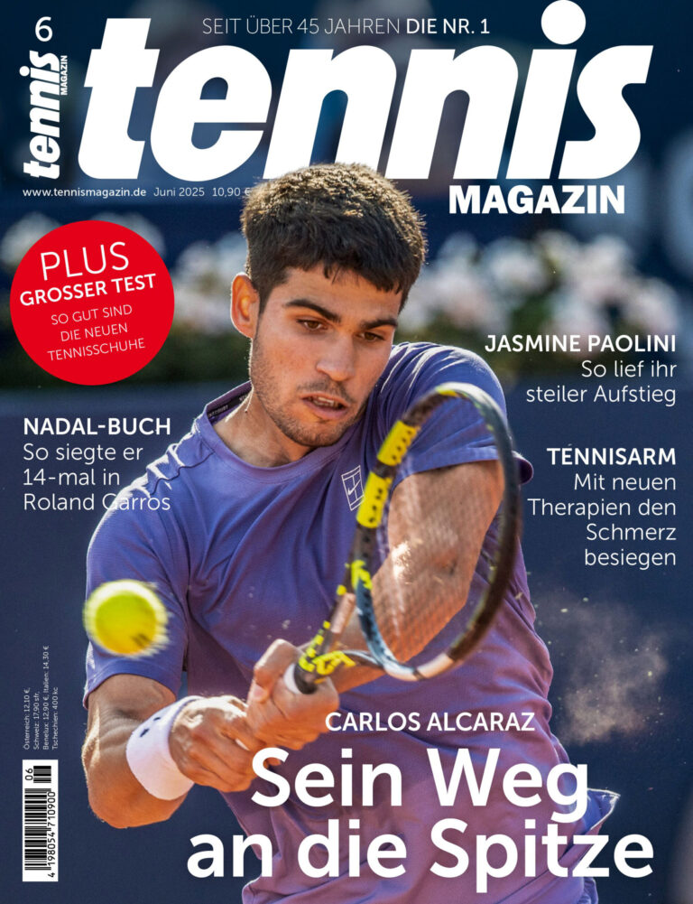 Tennis Magazin Juni 2025 GER Tennis Magazin Kitap Kapağı