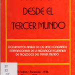 Teologia desde el tercer mundo Spanish Edition Library of Princeton Kitap Kapağı