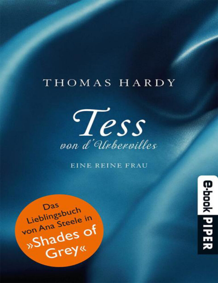 Tess von dUrbervilles German Edition Thomas Hardy Kitap Kapağı