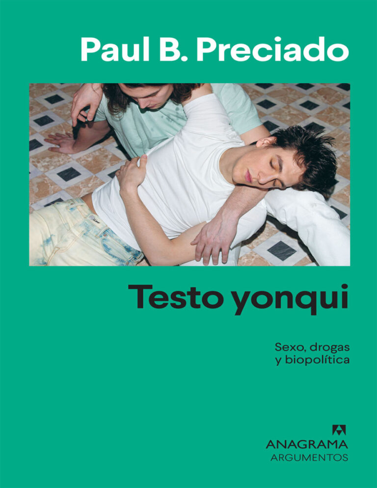 Testo Yonqui Spanish Edition Paul B Preciado Kitap Kapağı