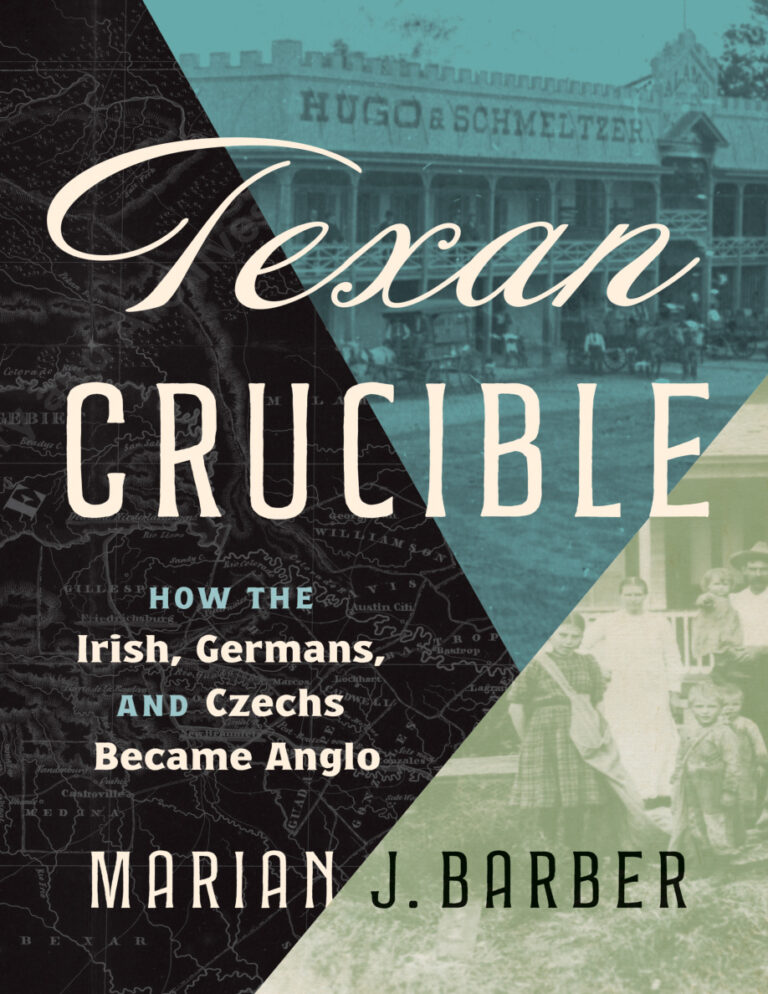 Texan Crucible Marian J Barber Kitap Kapağı