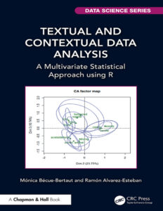 Textual and Contextual Data Analysis Monica Becue Bertaut Kitap Kapağı