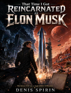 That Time I Got Reincarnated as Elon Musk Denis Spirin Kitap Kapağı