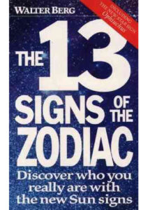 The 13 signs of the zodiacs Walter Berg Kitap Kapağı