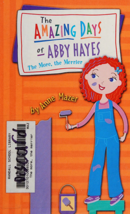 The Amazing Days of Abby Hayes Anne Mazer Kitap Kapağı