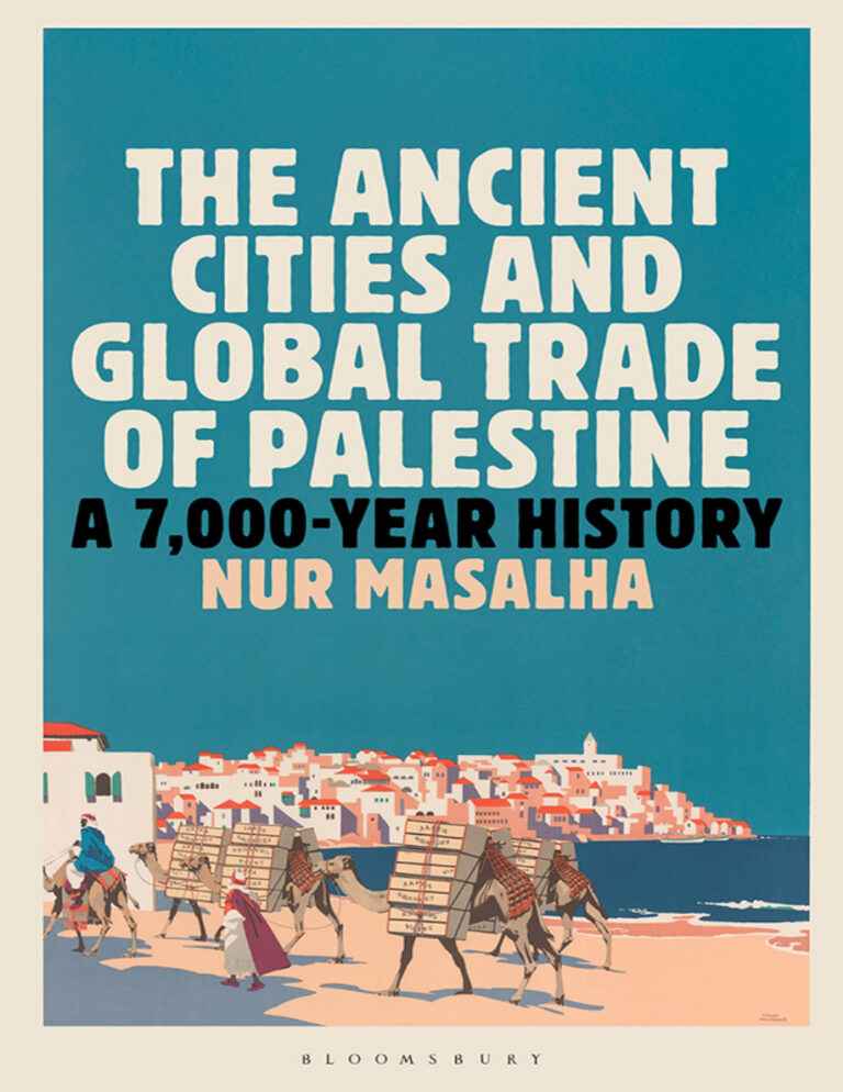 The Ancient Cities n Global Trade of Palestine Nur Masalha Kitap Kapağı