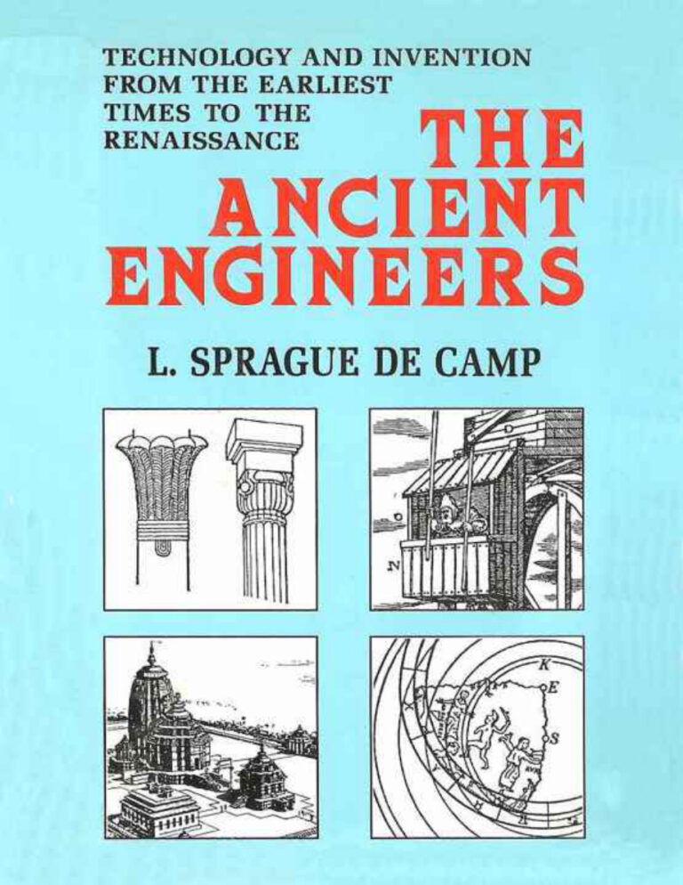 The Ancient Engineers L Sprague de Camp Kitap Kapağı