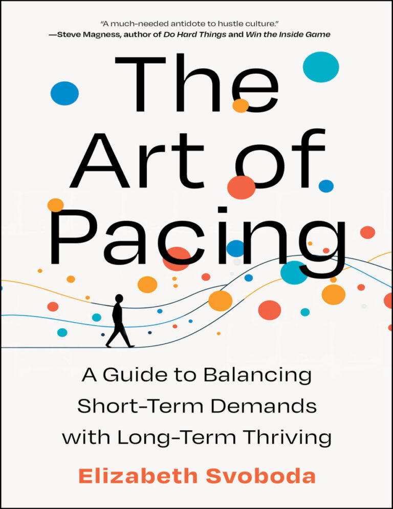 The Art of Pacing Elizabeth Svoboda Kitap Kapağı