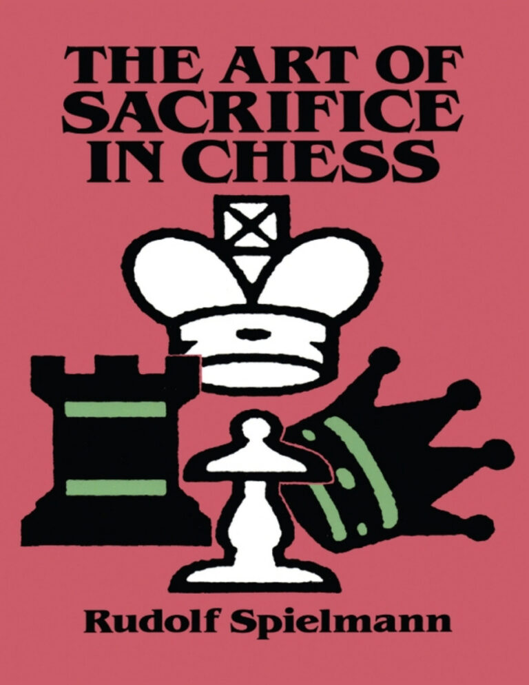 The Art of Sacrifice in Chess Rudolf Spielmann Kitap Kapağı