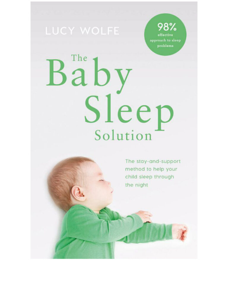 The Baby Sleep Solution Lucy Wolfe Kitap Kapağı