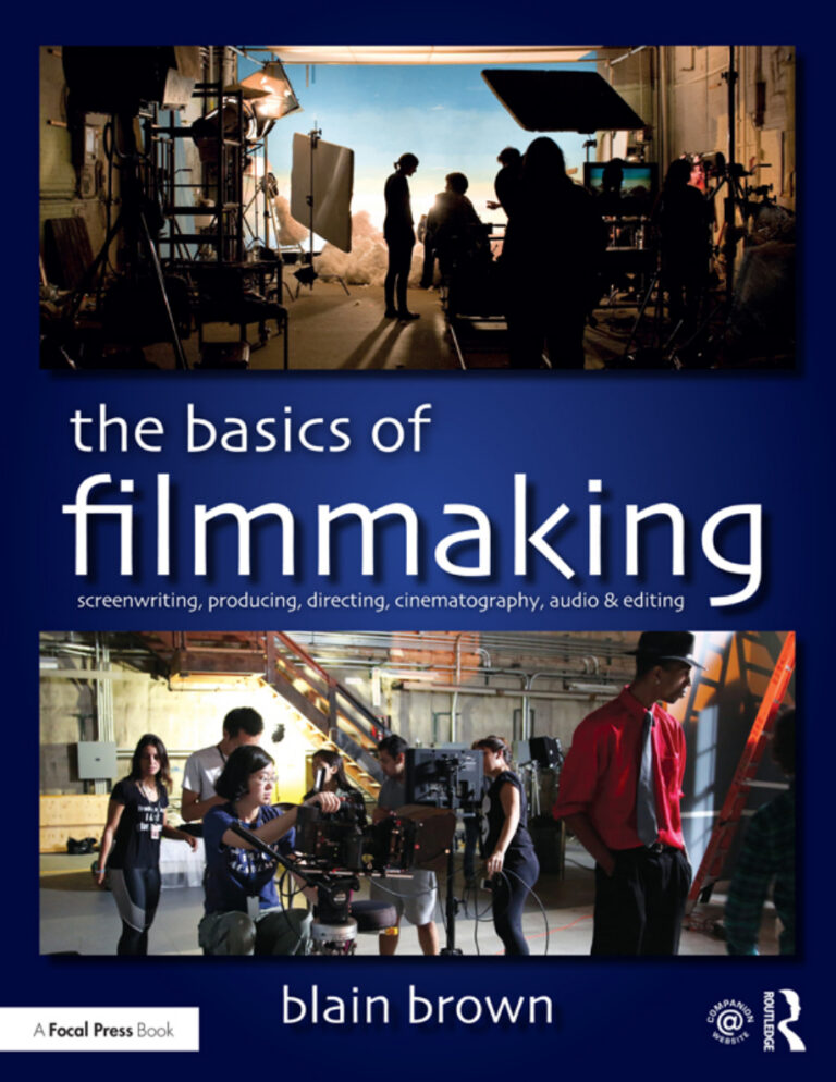 The Basics of Filmmaking Blain brown Kitap Kapağı